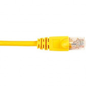 Black Box CAT6 Value Line Patch Cable, Stranded, Yellow, 6-ft. (1.8-m) - 6 ft Category 6 Network Cable for Network Device - First End: 1 x RJ-45 Male Network - Second End: 1 x RJ-45 Male Network - Patch Cable - Yellow CAT6PC-006-YL