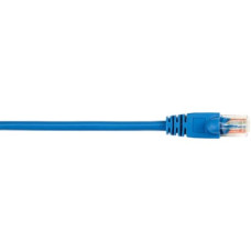 Black Box CAT5e Value Line Patch Cable, Stranded, Blue, 5-ft. (1.5-m), 5-Pack - 5 ft Category 5e Network Cable for Network Device - First End: 1 x RJ-45 Male Network - Second End: 1 x RJ-45 Male Network - Patch Cable - Gold Plated Contact - Blue - 5 Pack 