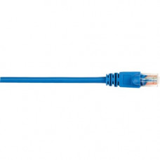Black Box CAT5e Value Line Patch Cable, Stranded, Blue, 15-ft. (4.5-m), 10-Pack - 15 ft Category 5e Network Cable for Network Device - First End: 1 x RJ-45 Male Network - Second End: 1 x RJ-45 Male Network - Patch Cable - Gold Plated Contact - 26 AWG - Bl