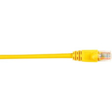 Black Box CAT5e Value Line Patch Cable, Stranded, Yellow, 20-ft. (6.0-m), 25-Pack - 20 ft Category 5e Network Cable for Network Device - First End: 1 x RJ-45 Male Network - Second End: 1 x RJ-45 Male Network - Patch Cable - 26 AWG - Yellow - 25 Pack - RoH
