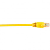 Black Box CAT5e Value Line Patch Cable, Stranded, Yellow, 25-ft. (7.5-m), 10-Pack - 25 ft Category 5e Network Cable for Network Device - First End: 1 x RJ-45 Male Network - Second End: 1 x RJ-45 Male Network - Patch Cable - 26 AWG - Yellow - 10 Pack - RoH
