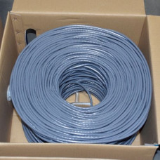 Premiertek Cat6 Bulk Cable 1000ft (Gray) - 1000 ft Category 6 Network Cable for Network Device - Bare Wire - Bare Wire - 1 Gbit/s - 23 AWG - Gray CAT6-CCA-1KFT