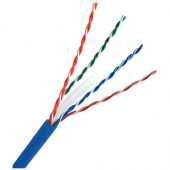 Comprehensive Cat6a 650 MHz Shielded Solid Blue Bulk Cable 1000ft - Category 6a for Network Device - 1000 ft - Bare Wire - Bare Wire - Shielding - Blue - RoHS Compliance CAT6ASHB-1000