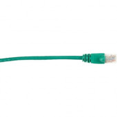 Black Box CAT6 Value Line Patch Cable, Stranded, Green, 3-ft. (0.9-m), 25-Pack - 3 ft Category 6 Network Cable for Network Device - First End: 1 x RJ-45 Male Network - Second End: 1 x RJ-45 Male Network - Patch Cable - Gold Plated Contact - Green - 25 Pac