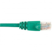 Black Box CAT6 Value Line Patch Cable, Stranded, Green, 5-ft. (1.5-m) - 5 ft Category 6 Network Cable for Network Device - First End: 1 x RJ-45 Male Network - Second End: 1 x RJ-45 Male Network - Patch Cable - Gold Plated Contact - Gray - RoHS Compliance 