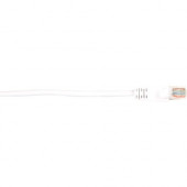 Black Box CAT6 Value Line Patch Cable, Stranded, White, 15-ft. (4.5-m) - 15 ft Category 6 Network Cable for Network Device - First End: 1 x RJ-45 Male Network - Second End: 1 x RJ-45 Male Network - Patch Cable - Gold Plated Contact - White - 1 Pack - RoHS