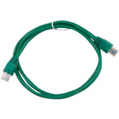 Supermicro RJ45 C5E 3ft Green with Boot. 24AWG - 3 ft Category 5e Network Cable for Network Device - First End: 1 x RJ-45 Male Network - Second End: 1 x RJ-45 Male Network - Green - 1 Pack CBL-0356L