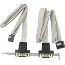 Supermicro Serial Data Transfer Cable - 1.97 ft Serial Data Transfer Cable - First End: 2 x Serial - 1 Pack CBL-CDAT-0602