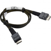 Supermicro 55cm OCuLink to OCuLink Cable (CBL-SAST-0818) - SFF-8611 for Motherboard, Add-on Card - 1.80 ft - 1 x SFF-8611 - 1 x SFF-8611 CBL-SAST-0818