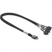 Supermicro 50cm OCuLink to 4 SATA Cable - 1.64 ft OCuLink/SATA Data Transfer Cable - First End: 1 x SFF-8611 Male OCuLink - Second End: 4 x Male SATA CBL-SAST-0933