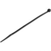 Startech.Com 1000 Pack 6" Cable Ties - Black Medium Nylon/Plastic Zip Ties Adjustable Network Cable Wraps UL TAA - Cable ties for 1.4"/36 mm bundle diameter - Medium nylon/plastic zip wraps for electrical/network cable/Tool-less/Industrial stren