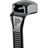 Panduit Cable Tie - Black - 250 Pack - 120 lb Loop Tensile - Nylon 6.6 - TAA Compliance CBR4LH-TL30