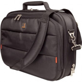 Urban Factory City Classic CCC01UF V2 Carrying Case for 15.6" Notebook - Black - 1680D Nylon - Shoulder Strap, Handle - 15" Height x 16.5" Width x 3.5" Depth CCC01UF-V2