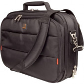 Urban Factory City Classic CCC02UF-V2 Carrying Case (Briefcase) for 15.6" Notebook - Black - 1680D Nylon - Shoulder Strap, Handle - 14.4" Height x 17.1" Width x 4.7" Depth CCC02UF V2