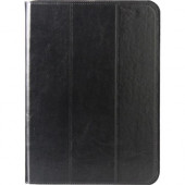 The Joy Factory SmartBlazer Carrying Case (Folio) Apple iPad Air Tablet - Black - Scratch Resistant Interior, Smudge Resistant Interior - Genuine Leather CFA201