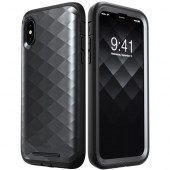 I-Blason Hera iPhone X Case - For Apple iPhone X Smartphone - Black - Polycarbonate, Thermoplastic Polyurethane (TPU) CL-IPHX-HRA-BK