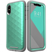I-Blason Argos iPhone X Case - For Apple iPhone X Smartphone - Green - Smooth - Polycarbonate, Thermoplastic Polyurethane (TPU) CL-IPHX-ARGS-MG