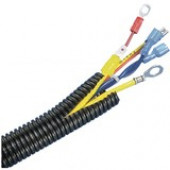 Panduit CLT75F-2M20 Flexible Cable Conduit - Cable Conduit - Black - 1 Pack - TAA Compliance CLT75F-2M20