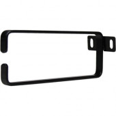 Startech.Com 1U Vertical Server Rack Cable Management D-Ring Hook - 2.2x5.9in (5.7x15cm) - Black - 1 Pack - 1U Rack Height - Steel - TAA Compliant - RoHS, TAA Compliance CMHOOK1UL