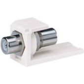 Panduit Mini-Com RCA Audio Adapter - 1 Pack - 1 x RCA Female Audio - International Gray, Blue - TAA Compliance CMRPBIG