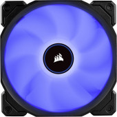 Air Series AF120 LED (2018) Blue 120mm Fan Single Pack - 120 mm - 1400 rpm52 CFM - 28 dB(A) Noise - Hydraulic Bearing - 3-pin - Blue LED - Plastic - 4.6 Year Life CO-9050081-WW