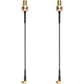 Dji MMCX/SMA Antenna Cable - 3.27" MMCX/SMA Antenna Cable for Antenna, Air Unit - MMCX Antenna - SMA Antenna - 2 Pack CP.TR.00000015.01