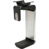 Humanscale Cpu Holder In In Brushed Aluminium Or Black - Steel, Aluminum, Polypropylene CPU600