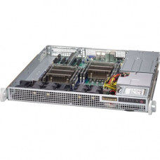 Supermicro SuperChassis 514-R400C (No Paint) - Rack-mountable - 1U - 2 x Bay - 4 x 1.57" x Fan(s) Installed - 2 x 400 W - Power Supply Installed - EATX Motherboard Supported - 6 x Fan(s) Supported - 2 x Internal 2.5" Bay - 1x Slot(s) CSE-514-R40
