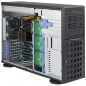 Supermicro SuperChassis 745BAC-R1K28B2 - Rack-mountable - Black - 4U - 11 x Bay - 5 x 3.15" x Fan(s) Installed - 1280 W - Power Supply Installed - EATX, ATX, Micro ATX Motherboard Supported - 59 lb - 3 x External 5.25" Bay - 8 x External 3.5&quo