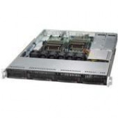 Supermicro SuperChassis 815TQC-R504CB Computer Case - Rack-mountable - Black - 1U - 5 x Bay - 500 W - Power Supply Installed - WIO Motherboard Supported - 3 x Fan(s) Supported - 1 x External 5.25" Bay - 4 x External 3.5" Bay - 3x Slot(s) CSE-815