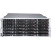 Supermicro SuperChassis 847BE2C-R1K28LPB (Black) - Rack-mountable - Black - 4U - 36 x Bay - 1280 W - Power Supply Installed - EATX, WIO Motherboard Supported - 7 x Fan(s) Supported - 36 x External 3.5" Bay - 7x Slot(s) - TAA Compliance CSE-847BE2C-R1