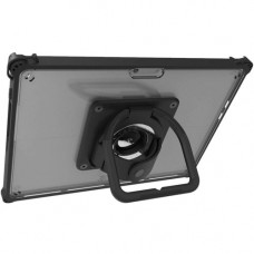 The Joy Factory aXtion Edge MP Rugged Carrying Case Microsoft Surface Pro X Tablet - Clear - Anti-slip, Wear Resistant, Tear Resistant, Shock Proof - Silicone Strap - Hand Strap, Handle, Carrying Strap - 8.8" Height x 11.9" Width x 1.6" Dep