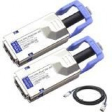 AddOn MSA Compliant 10GBase-CX CX4 to CX4 Direct Attach Cable (Passive Twinax, 2m) - 100% compatible and guaranteed to work - TAA Compliance CX4-10G-PDAC2M-AO