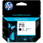 HP 711 (CZ133A) Black Original Ink Cartridge (80 ml) - REACH, TAA Compliance CZ133A