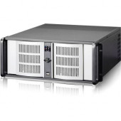 iStarUSA D Storm D-400 Rackmount Enclosure - Rack-mountable - Black, Silver - 4U - 2 x Fan(s) Installed - ATX, &micro;ATX Motherboard Supported - 35 lb - 3 x Fan(s) Supported - 4 x External 5.25" Bay - 1 x External 3.5" Bay - 2 x Internal 3.