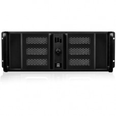 iStarUSA 4U Compact Stylish Rackmount Chassis - Rack-mountable - Black - Aluminum, Steel - 4U - 7 x Bay - 2 x Fan(s) Installed - ATX, Micro ATX Motherboard Supported - 3 x Fan(s) Supported - 4 x External 5.25" Bay - 1 x External 3.5" Bay - 2 x I