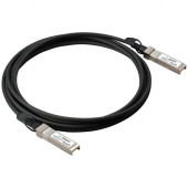 Axiom Twinaxial Network Cable - 3.28 ft Twinaxial Network Cable for Network Device, Router, Switch - First End: 1 x SFP+ Male Network - Second End: 1 x SFP+ Male Network - 1.25 GB/s - Black DAC10G-1M-AX