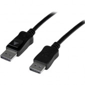 Startech.Com 10m Active DisplayPort Cable - DP to DP M/M - 32.81 ft DisplayPort A/V Cable for Audio/Video Device, Monitor, Projector - First End: 1 x DisplayPort Male Digital Audio/Video - Second End: 1 x DisplayPort Male Digital Audio/Video - Shielding -