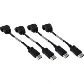 PNY DisplayPort to DVI Adapter - DisplayPort Digital Audio/Video, DVI DP-DVI-QUADKIT-PB