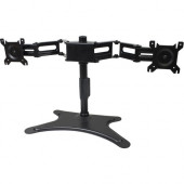 DoubleSight Displays Flex DS-224STB Desk Mount for LCD Monitor, All-in-One Computer - TAA Compliant - 24" Screen Support - 40 lb Load Capacity - Black DS-224STB