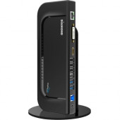 Diamond Multimedia Universal Ultra Docking Station (DS3900V2) - Diamond Multimedia Ultra Dock Dual Video USB 3.0/2.0 Universal Docking Station with Gigabit Ethernet, HDMI and DVI Outputs Audio Input and output for Laptop, Ultrabook, Macbook, Windows 10, 8
