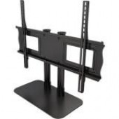 Crimson Av DS55 Single Desktop Stand for 32" to 55" Screens - Up to 55" Screen Support - 150 lb Load Capacity - Desktop, Freestanding - Aluminum, Cold Rolled Steel - Black DS55
