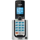 VTech Accessory Handset with Caller ID/Call Waiting DS6600 - Cordless - DECT 6.0 - 50 Phone Book/Directory Memory - Silver, Black DS6600