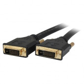 Comprehensive Pro AV/IT Series 24 AWG DVI-D Dual Link Cable 50ft - DVI for PC, Video Device - 1.28 GB/s - 50 ft - 1 x DVI-D (Dual-Link) Male Digital Video - 1 x DVI-D (Dual-Link) Male Digital Video - Gold Plated Connector - Shielding - Black - RoHS Compli