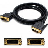 AddOn 15ft DVI-D Male to Male Black Cable - 100% compatible and guaranteed to work - TAA Compliance DVID2DVIDSL15F