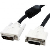 Startech.Com 15 ft DVI-D Dual Link Monitor Extension Cable - M/F - DVI-D Male Video - DVI-D Female Video - 15ft - Black - RoHS Compliance DVIDDMF15