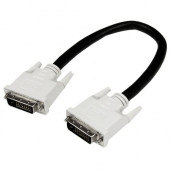 Startech.Com 1 ft DVI-D Dual Link Cable - M/M - DVI-D (Dual-Link) Male Digital Video - DVI-D (Dual-Link) Male Digital Video - 1ft - Black - RoHS Compliance DVIDDMM1