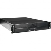 iStarUSA 2U E-ATX 4 x 5.25" Bays Rackmount Chassis - Rack-mountable - Black - Aluminum, Zinc-coated Steel - 2U - 6 x Bay - 4 x 3.15" x Fan(s) Installed - EATX, ATX, &micro;ATX Motherboard Supported - 4 x Fan(s) Supported - 4 x External 5.25&