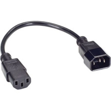 Black Box Standard Power Cord - 120 V AC Voltage Rating - 10 A Current Rating - Black EPXR26