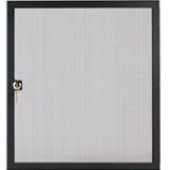 Chief Manufacturing Raxxess Perforated Steel Door for 8U Economy Racks - Steel - Black Powder Coat - 8U Rack Height - TAA Compliant ERD-8P
